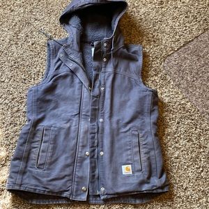 Women’s carhartt Sherpa lined vest